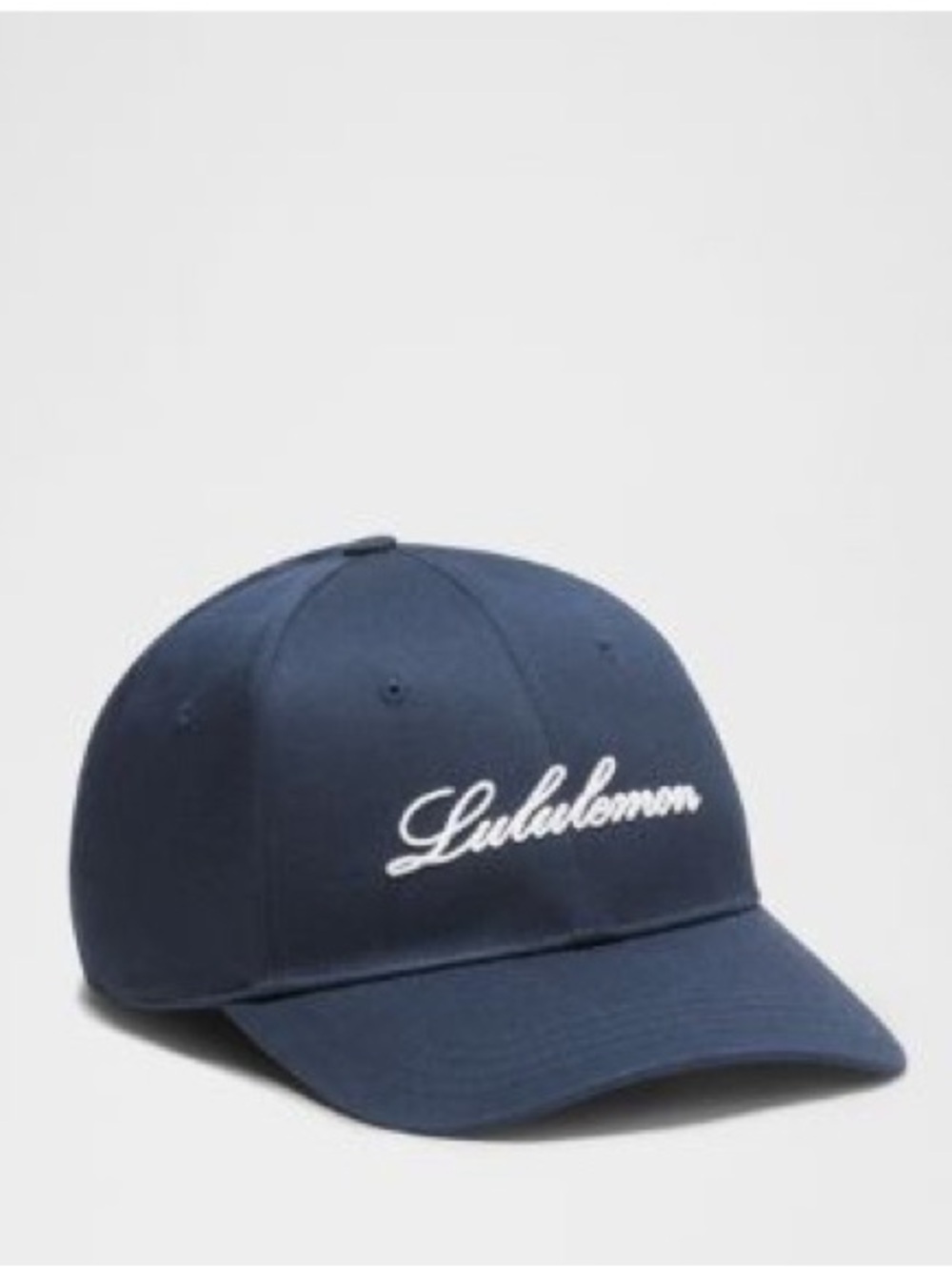 lululemon athletica Navy Script Logo Baseball Cap